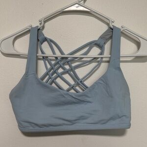 Lululemon Free To Be Wild Bra - 8 - Light Blue